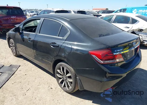 2015 Honda Civic Ex-L из США, поврежденный, VIN 2HGFB2F94FH524926